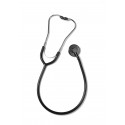 Stetoscop ERKA Erkaphon Black Line, piesa de ascultare plata, aluminiu adonizat negru,tubulatura in forma de Y, negru