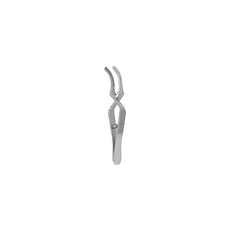 Buldog clamp atraumatic DE BAKEY, curb