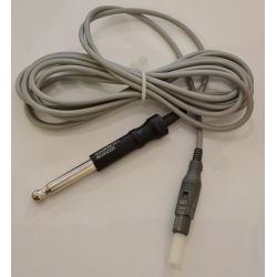 Cablu monopolar 3,5m lungime, conector instrument 4mm, conector generator 8mm tip Valleylab / Conmed / Bovie / Bowa