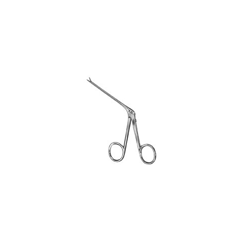 Pensa tip ALIGATOR, dreapta, 4.5 x 0.8 mm, satin