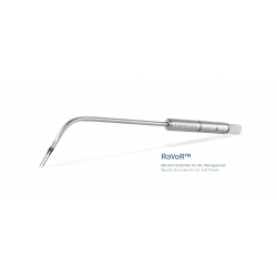 Electrod bipolar rigid angulat, varf drept "pentru tratarea sforaitului", lungime de lucru 110mm, pentru valul palatin moale