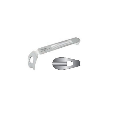 Apasator de limba Russel-Davis, cu canal central, marimea 4, 42x98 mm