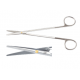 Foarfece Metzenbaum, Premium Line curbată, fină, tocită14,5 cm