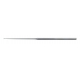Chiureta pentru ureche Buck, boanta, usor curba, marimea 00, 1.5 mm, 16 cm