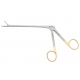 Pensă nazală Blakesley dreaptă, prindere placată cu aur6,0 mm, 15 cm