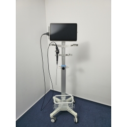 Videonazofaringoscop flexibil pe stand, cu monitor LCD 15.6, Ø2.8mm,335mm lungime