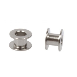 Tub de ventilatie, Collar Button 1.25 mm , titan