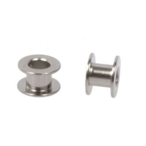 Tub de ventilatie, Collar Button 1.25 mm , titan