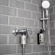 Sistem filtru dus rivaALVA Skin & Hair cu carcasa de inox, filtru inlocuibil