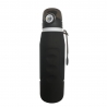 Sticla pliabila de 1L riva PURA Outdoor neagra cu filtru inlocuibil