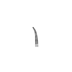 Pensa hemostatica HALSTED-MOSQUITO, curba, 12.5 cm, AA 151/12