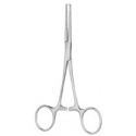 Pensa hemostatica KOCHER-DELICATE, curba, 1X2 dinti 14 CM