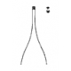 Pensa chirurgicala Adson, 1x2 dinti, 12.0 cm, AB 110/12