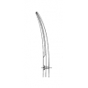Foarfeca chirurgicala standard, curba, varf bont/bont, 15.5 cm