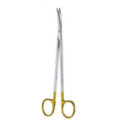 Foarfeca METZENBAUM, cu insertie de tungsten, curba, boanta/boanta 20.0 CM AC 941/20