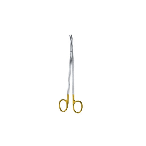 Foarfeca METZENBAUM, cu insertie de tungsten, curba, boanta/boanta 20.0 CM AC 941/20