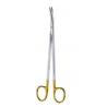Foarfeca METZENBAUM, cu insertie de tungsten, curba, boanta/boanta 20.0 CM AC 941/20